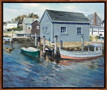 JOREEN BENBENEK Untitled (Maine Harbor).